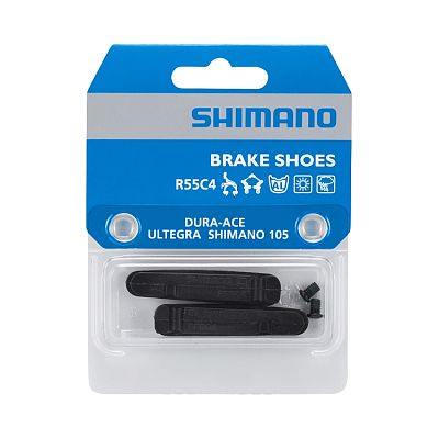 Превью  Колодки тормозные SHIMANO шоссейный Ободной R55C4 вкладыши